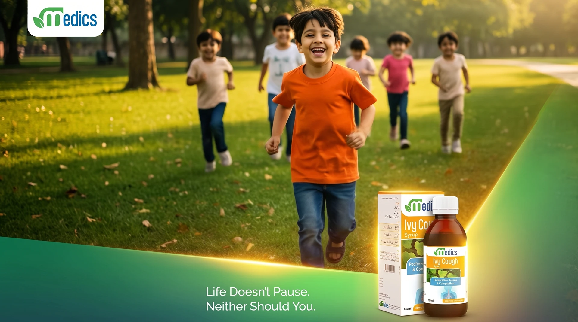 Medics Ivy Cough Syrup: Relief Across Ages