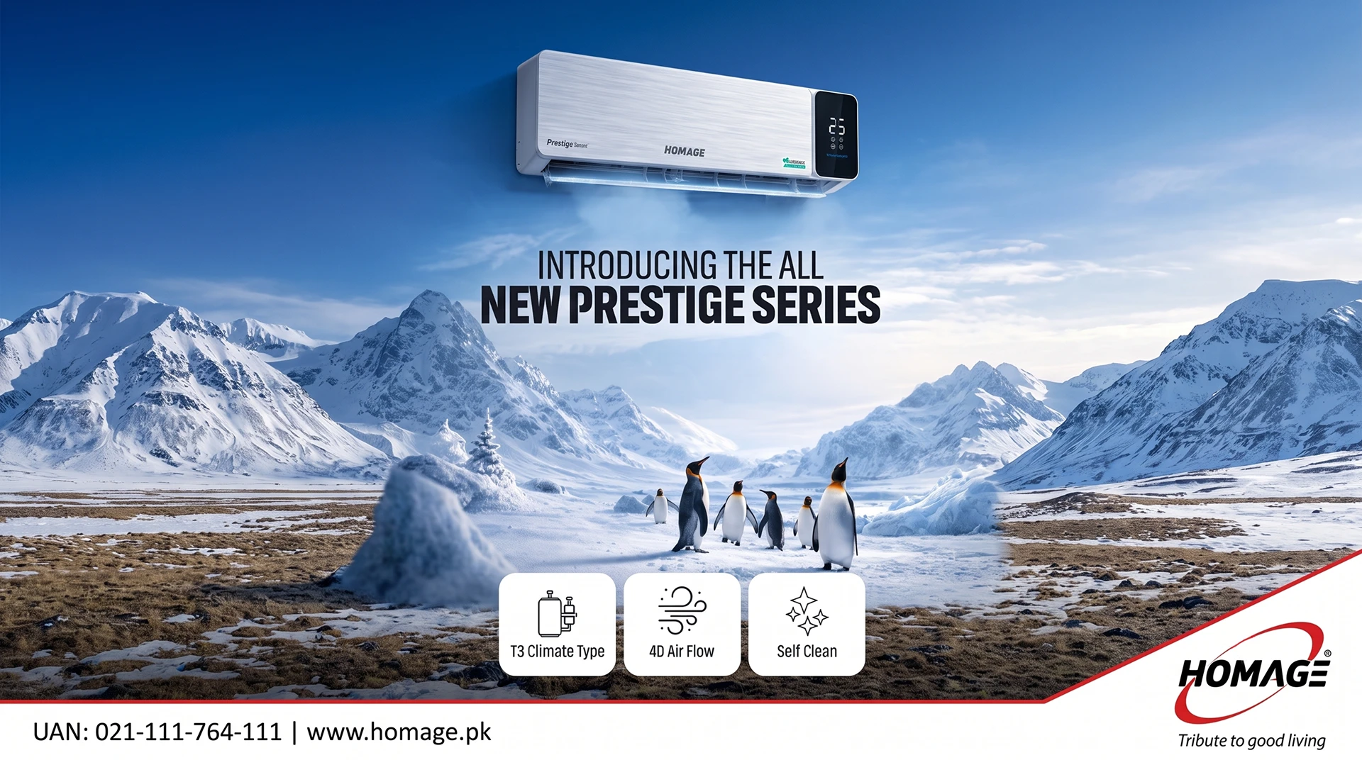 Homage Prestige Series: Premium Cooling