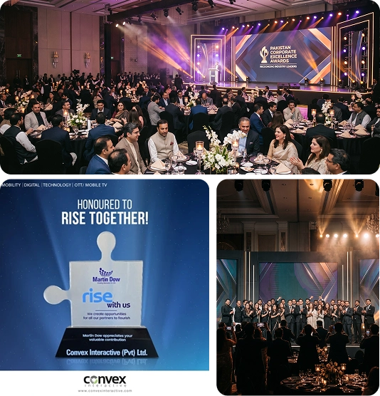 Convex Interactive Wins Two Awards at Dragons of Pakistan Awards 2026
