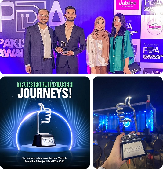 Convex Interactive Wins Two Awards at Dragons of Pakistan Awards 2026
