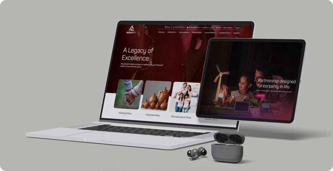 Askari Life Website Design Process
