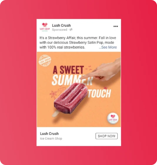 Lush Crush Campaign Creative 1