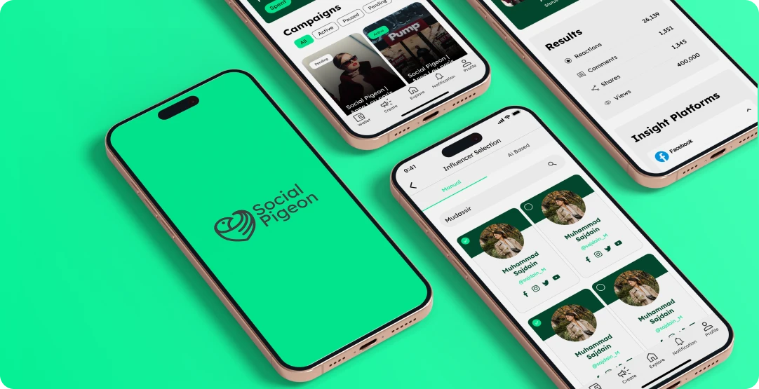 Social Pigeon App Process