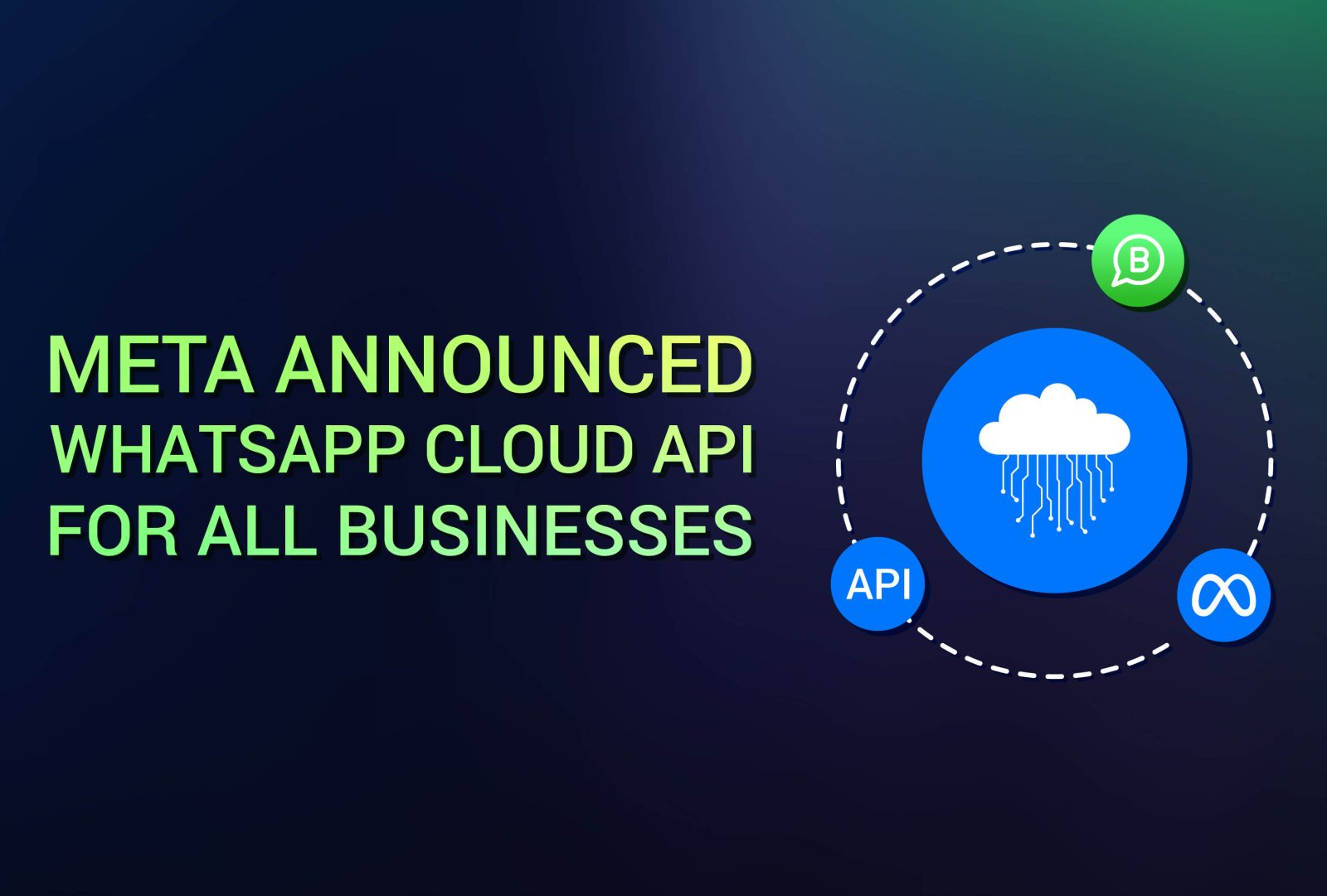 Meta Announced WhatsApp cloud API for all businesses