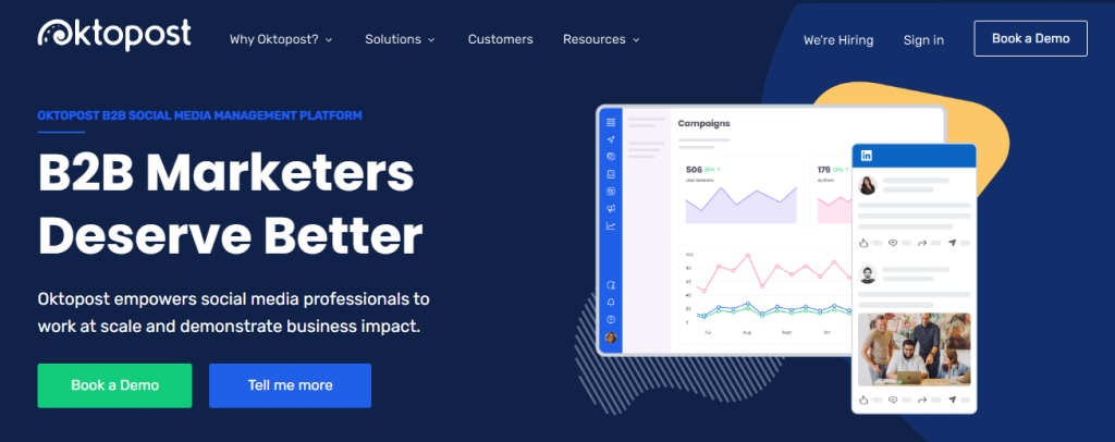 Oktopost - B2B Social Media Engagement Suite