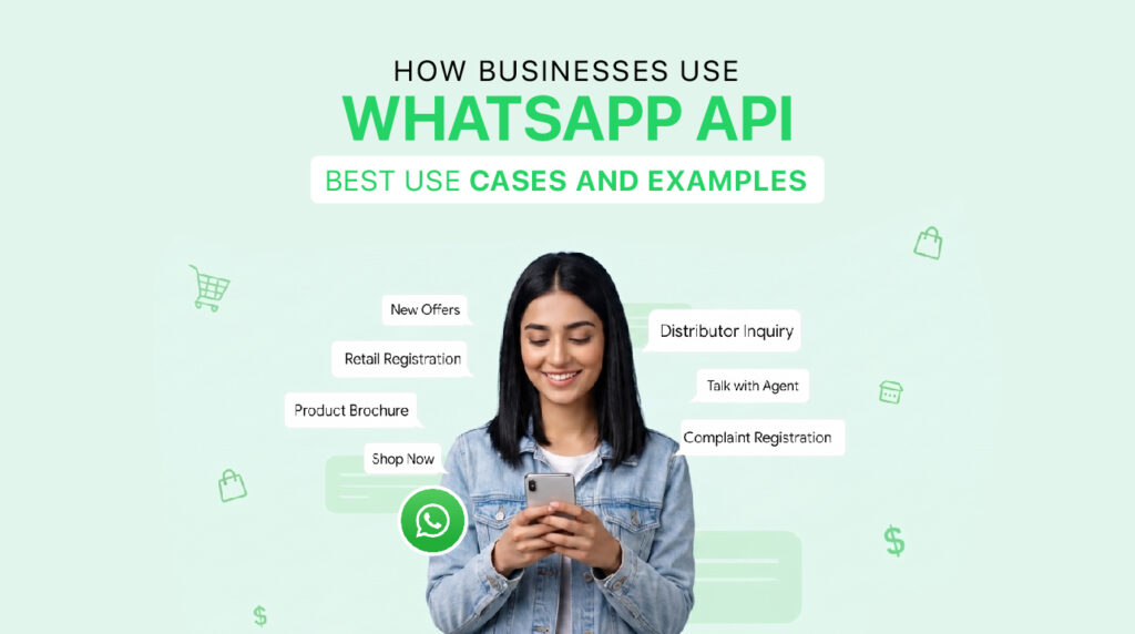 Image showing use cases of WhatsApp Business API